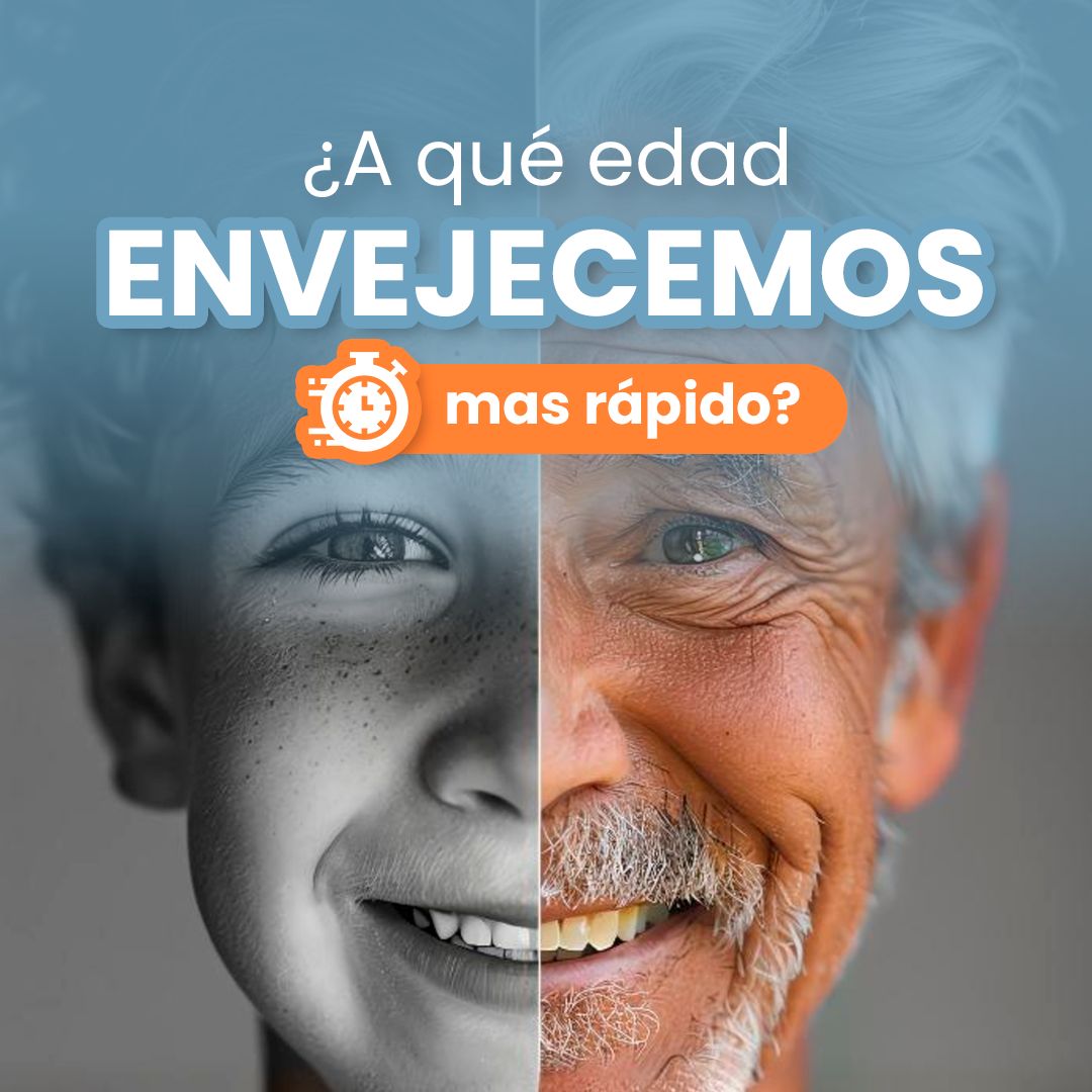 Cómo saber la edad donde envejezco mas rápido